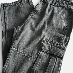 🚨$5 CLEAROUT 🚨 Bluenotes Mens Black Cargo Jeans